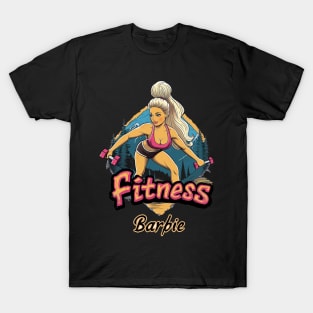 Fitness Barbie Vintage Graphic T-shirt 03 T-Shirt